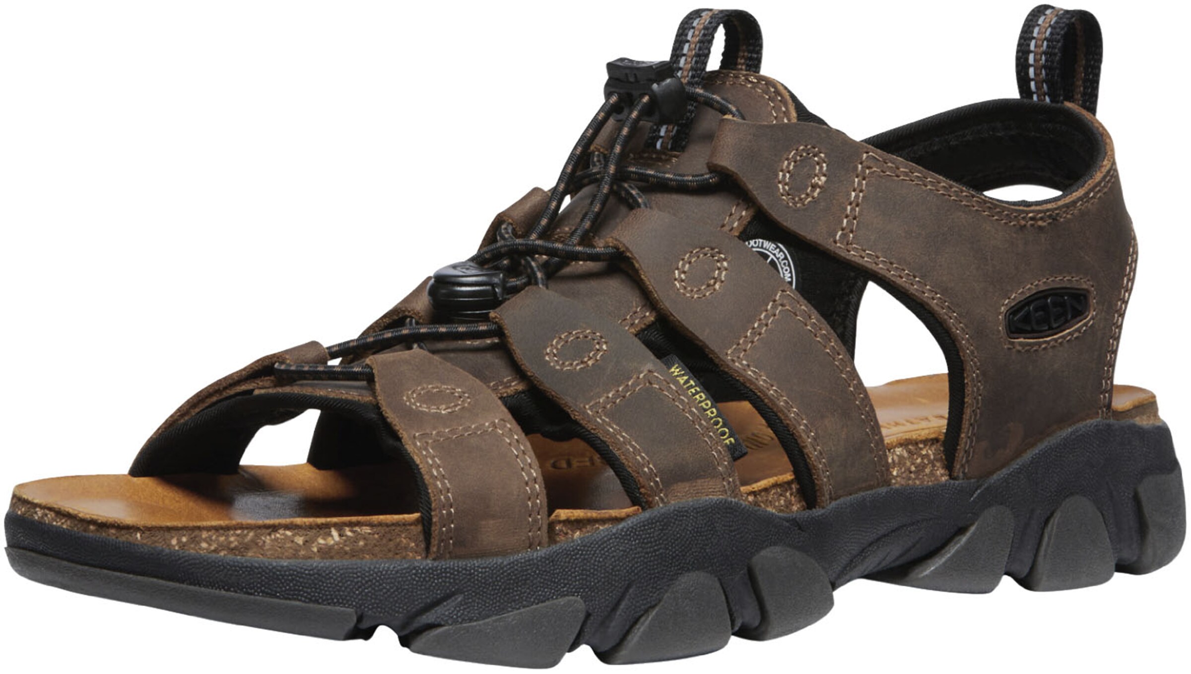 KEEN Sandale in Braun: Vorderseite