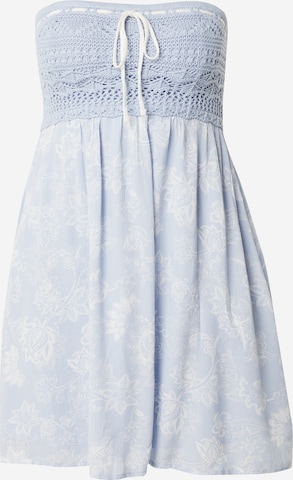 HOLLISTER - Vestido en azul: frente