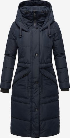 mėlyna MARIKOO Žieminis paltas 'Ayumii': priekis