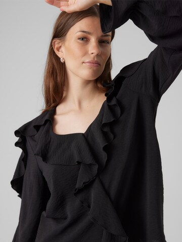 VERO MODA Bluse 'ALVA' in Schwarz