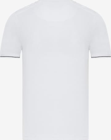 DENIM CULTURE - Camiseta 'Ryan' en blanco