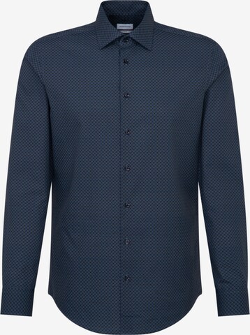 SEIDENSTICKER Slim fit Business Shirt in Blue: front