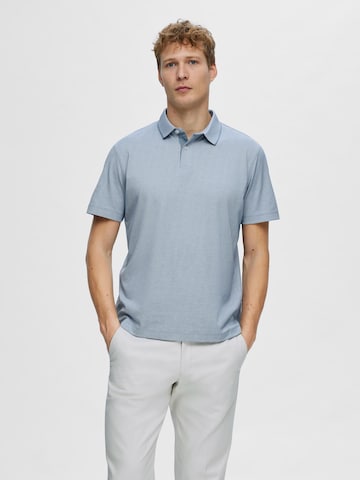 SELECTED HOMME Shirt 'Leroy' in Blue: front