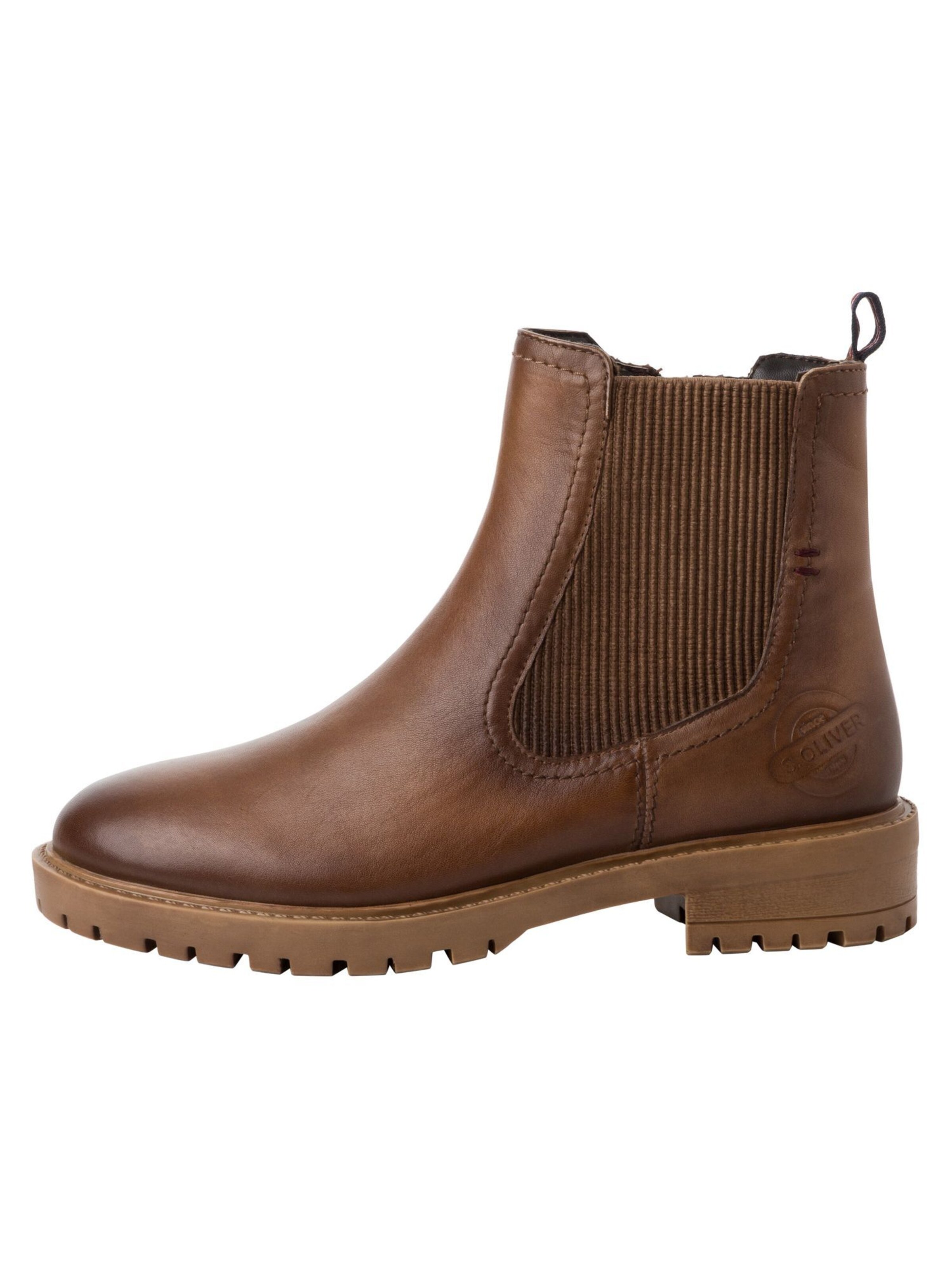 Chelsea Boots s.Oliver en marron