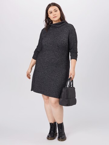 ABOUT YOU Curvy - Vestido de punto 'Emma' en gris