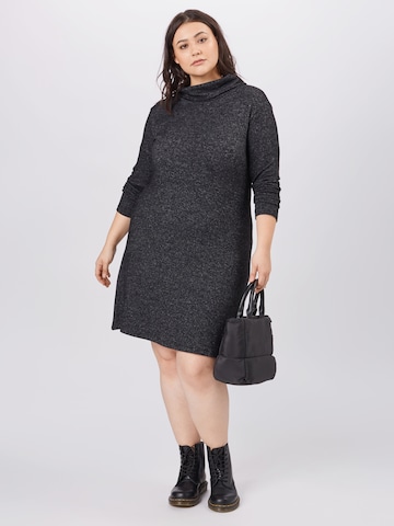 ABOUT YOU Curvy Knitted dress 'Emma' in Grey