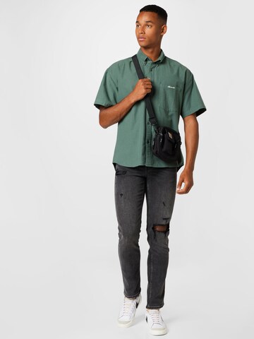 Abercrombie & Fitch Comfort fit Overhemd in Groen