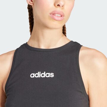 ADIDAS SPORTSWEAR Top 'Essentials Linear' in Black