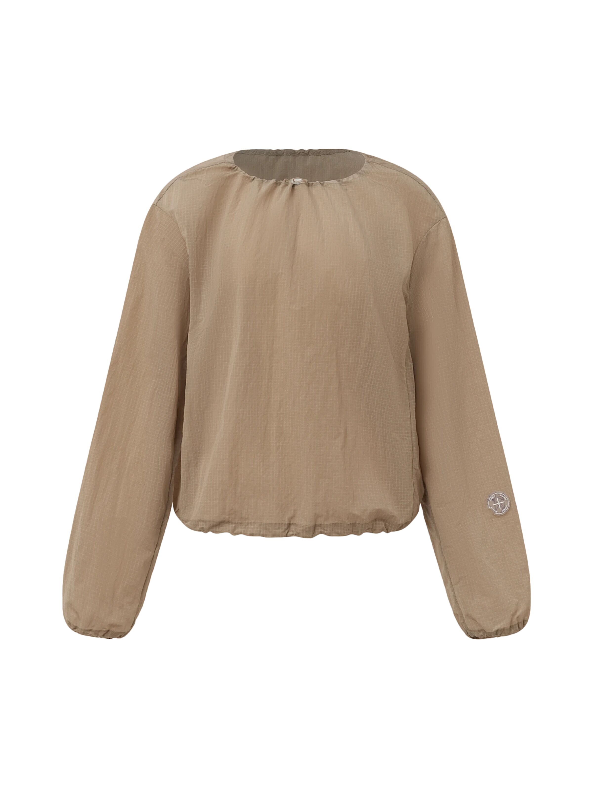 Maglietta 'Lake District Drawstring Pullover T-shirt' di Jelenew in verde: frontale