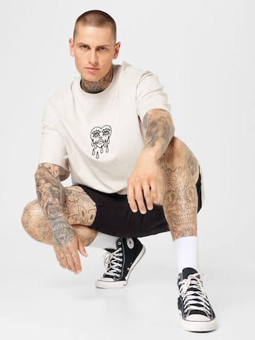 TOPMAN Футболка в Бежевый