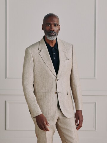 Regular fit Giacca business da completo di Next in beige: frontale