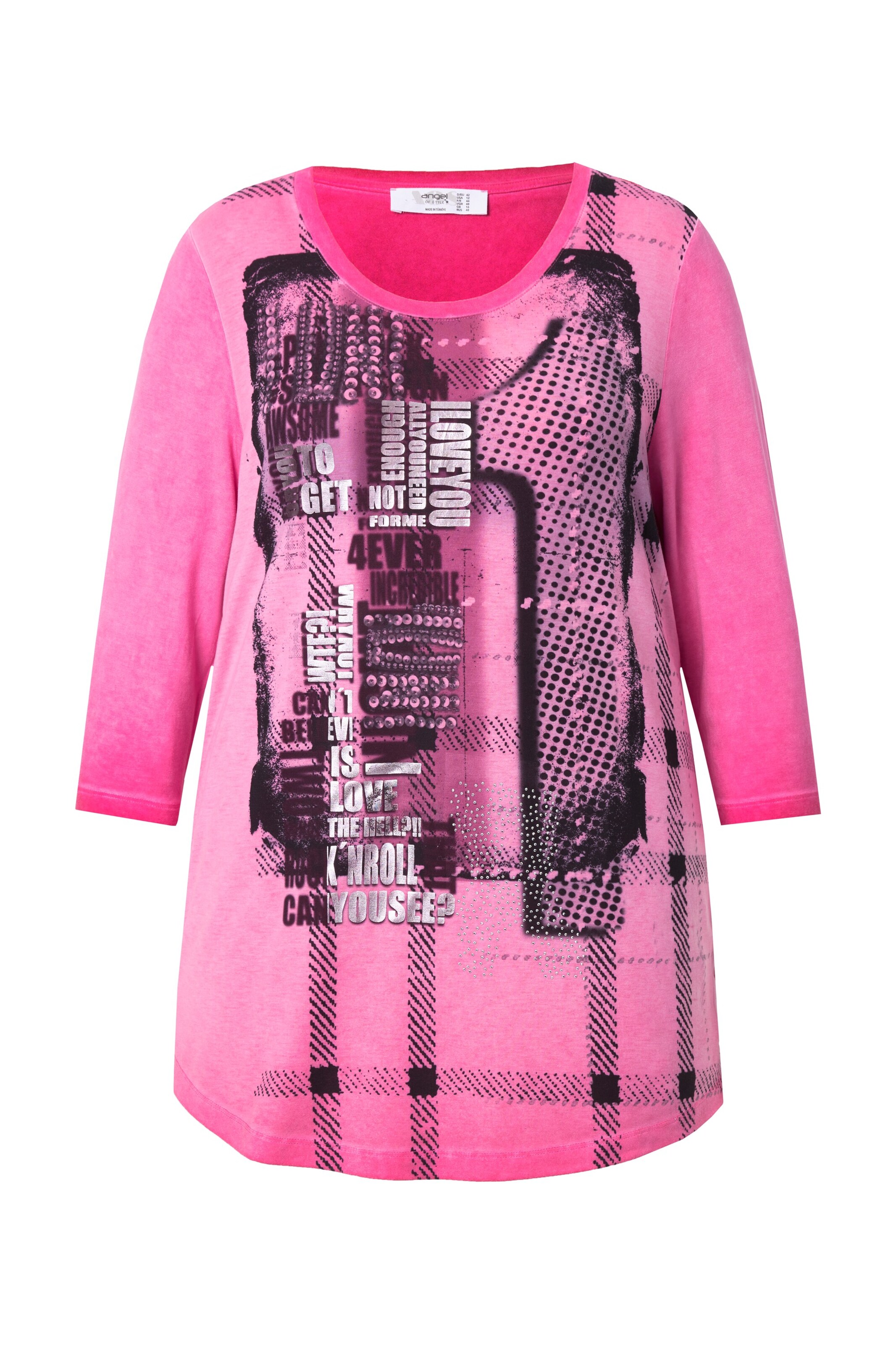Angel of Style Shirt in Roze: voorkant