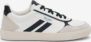 PR1MO Platform trainers 'Ground™ Sneakers' in White: front