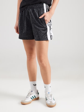 ADIDAS ORIGINALS Ohlapna forma Hlače | črna barva: sprednja stran