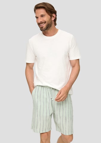 Wide Leg Pantalon s.Oliver en vert