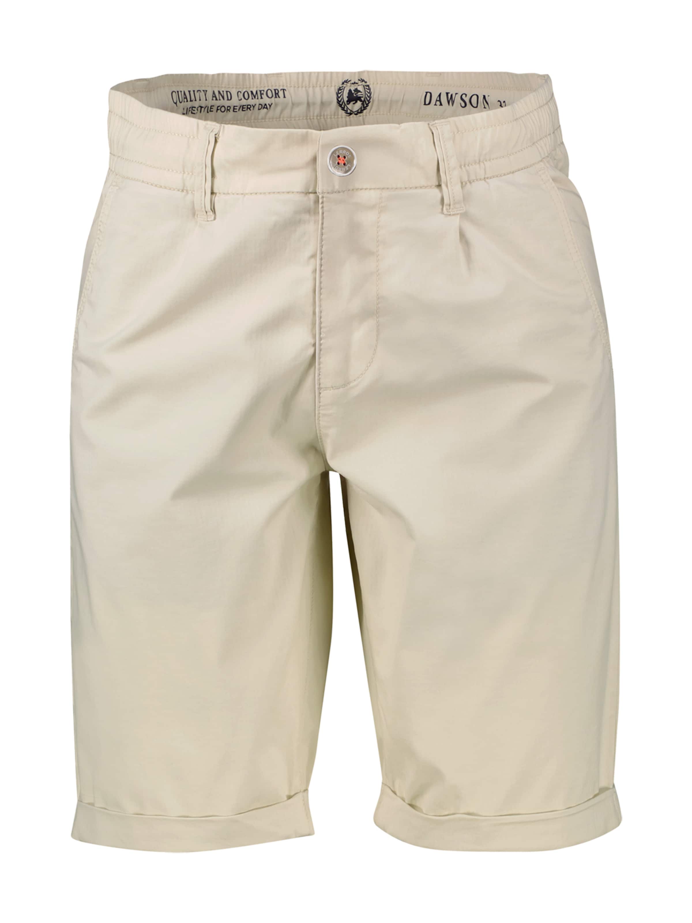 LERROS Regular Chino in Wit: voorkant