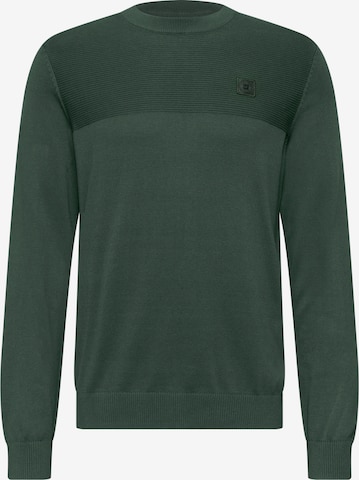 Street One MEN Sweater in Green: front