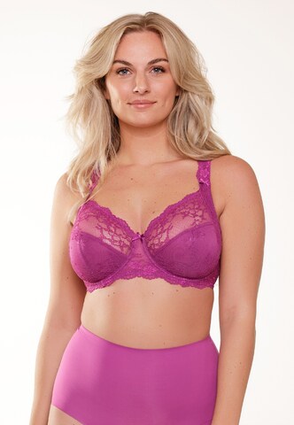Reggiseno di LingaDore in rosa: frontale