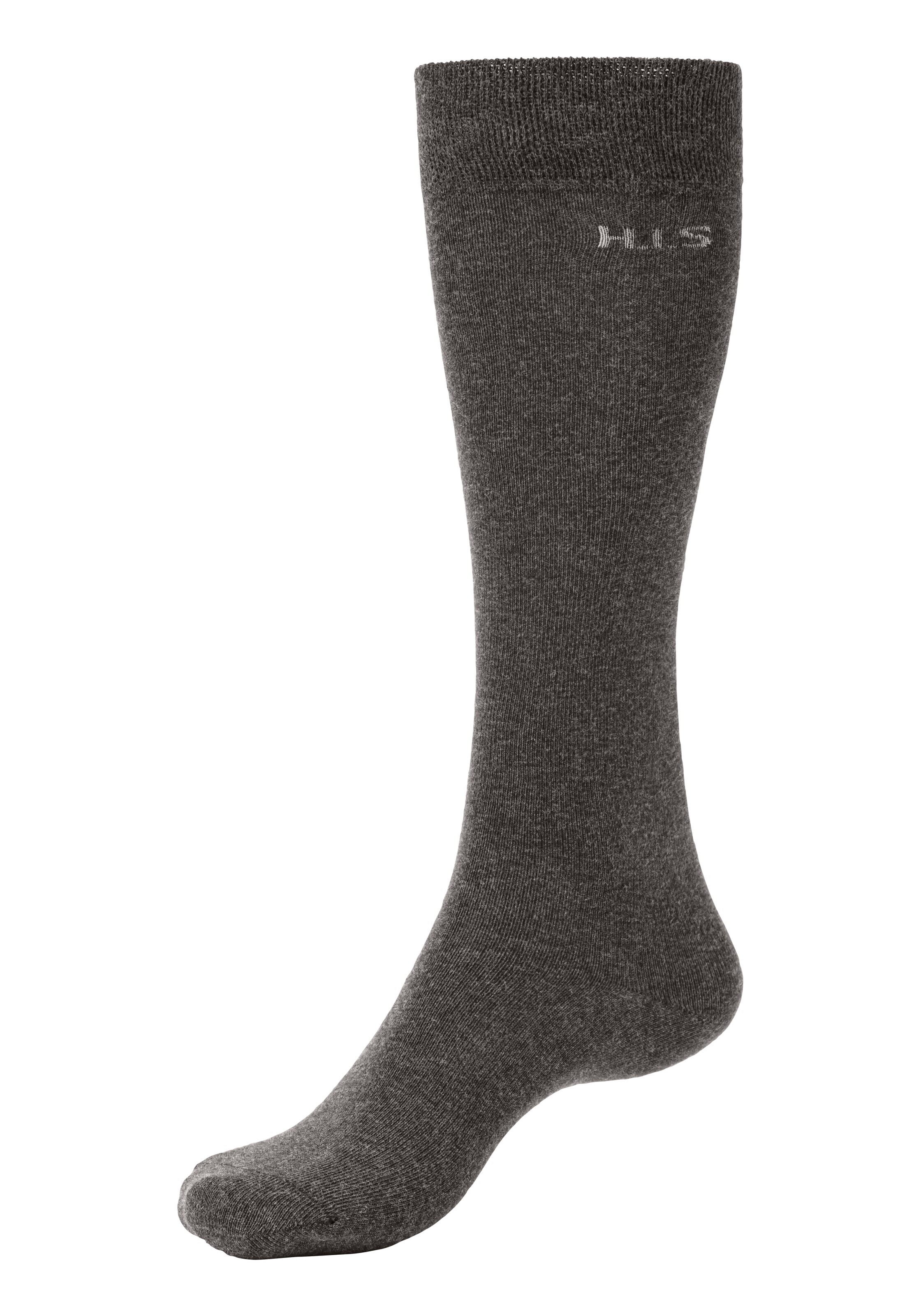 ROGO Kniestrümpfe in Grau