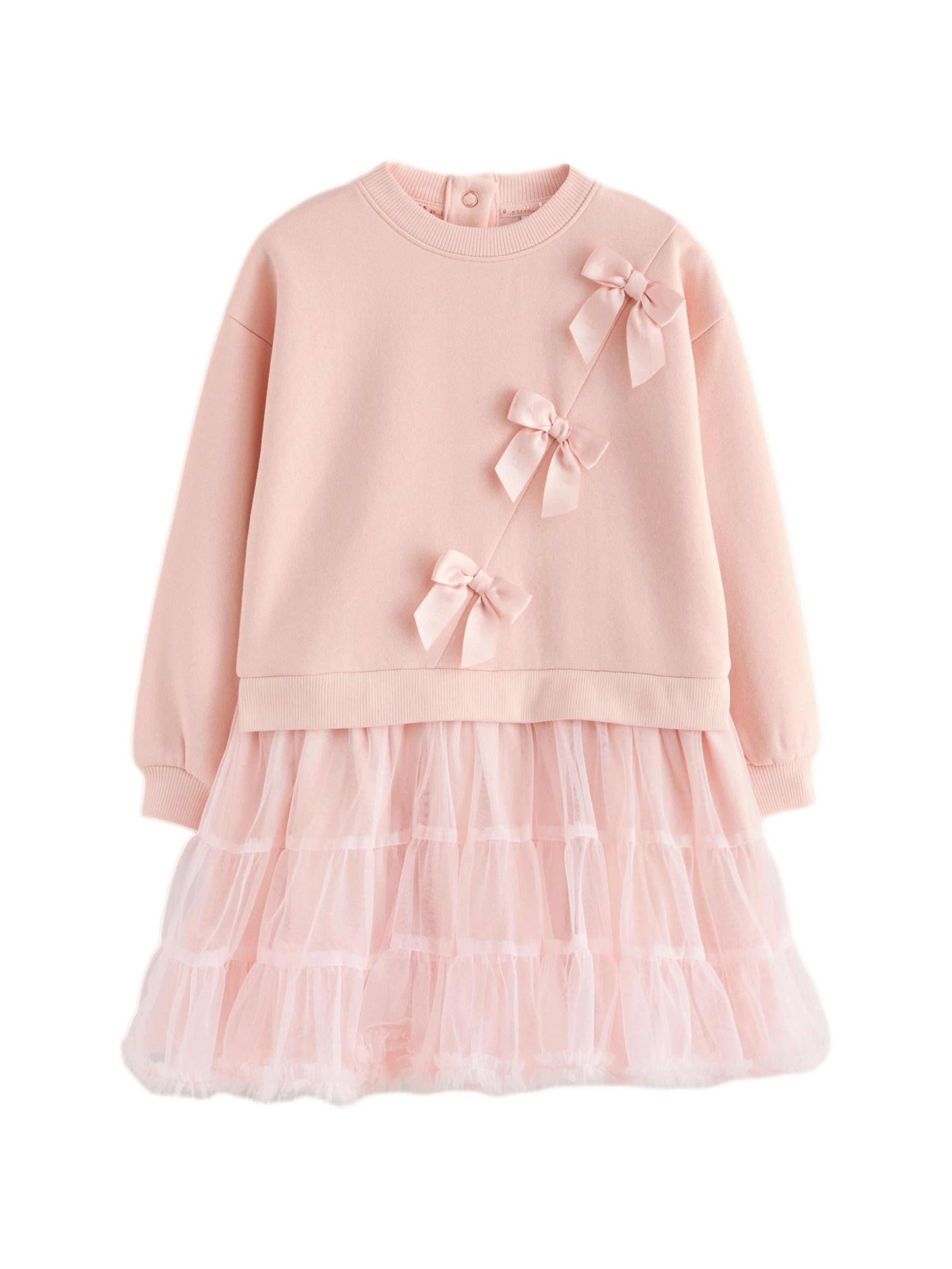 Baker by Ted Baker Φόρεμα σε ροζ: μπροστά