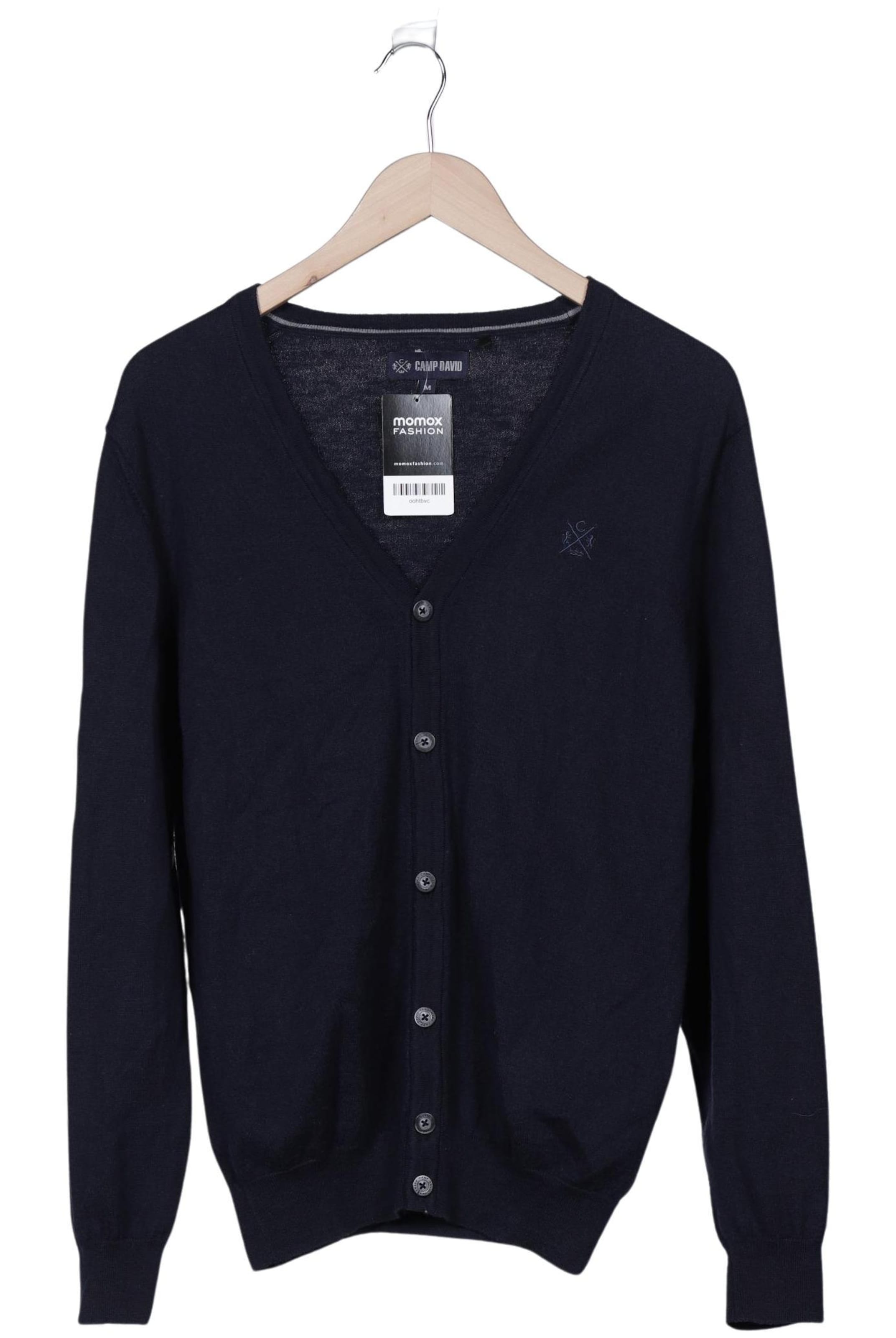 CAMP DAVID Sweater & Cardigan in M in Blue: front