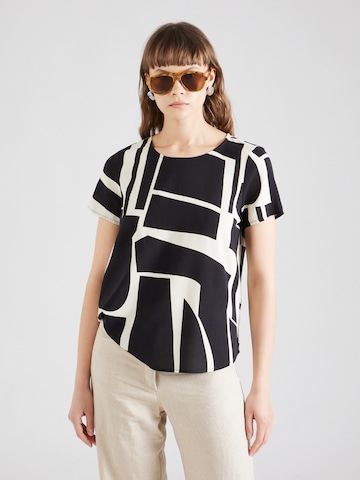 VERO MODA Blouse 'EASY JOY' in Zwart: voorkant