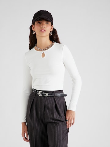 VERO MODA Shirt 'CARINA' in Weiß: predná strana