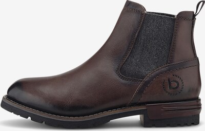 bugatti Chelsea boots 'Sentra' in de kleur Chocoladebruin / Zwart gemêleerd, Productweergave