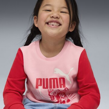 PUMA Sweatshirt 'Little Runners' in Pink