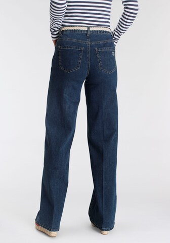 DELMAO Wide leg Jeans in Blue