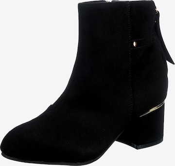 Lynfield Ankle Boots in Black: front