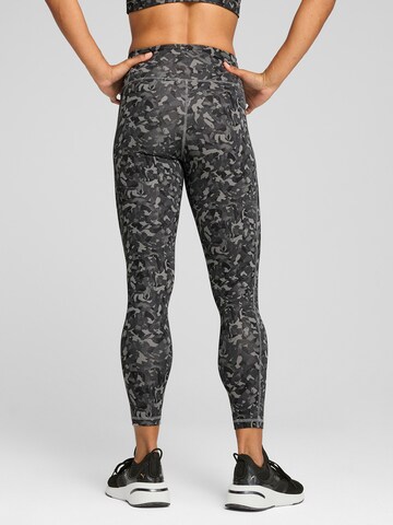PUMA Skinny Sporthose 'TAD' in Schwarz