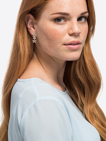 Boucles d'oreilles 'Idina' Heideman en or : devant