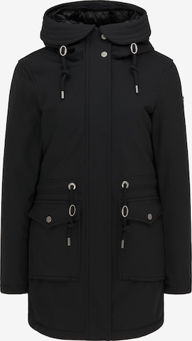 Parka d’hiver DreiMaster Klassik en noir : devant