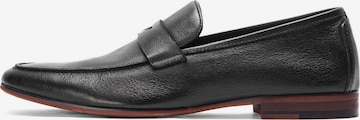 Pantofi cu șireturi de la Kazar pe negru: față