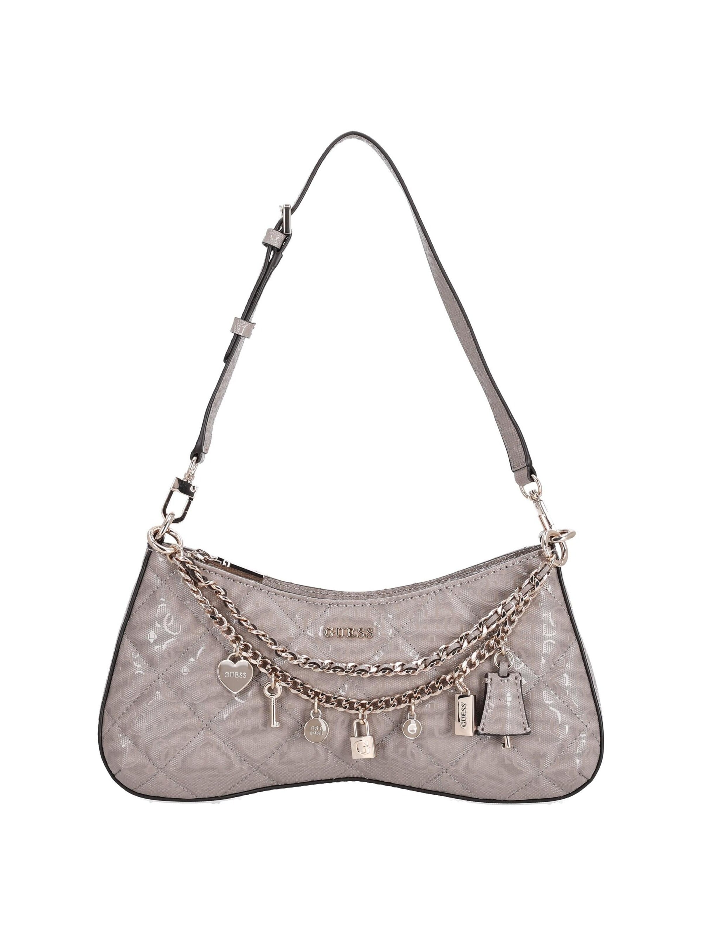 GUESS Originals Umhängetasche 'Libby'‌‌‌‌ in Beige: Vorderseite