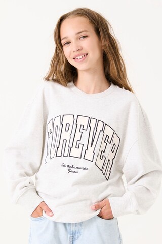 GARCIA Sweatshirt in White: front