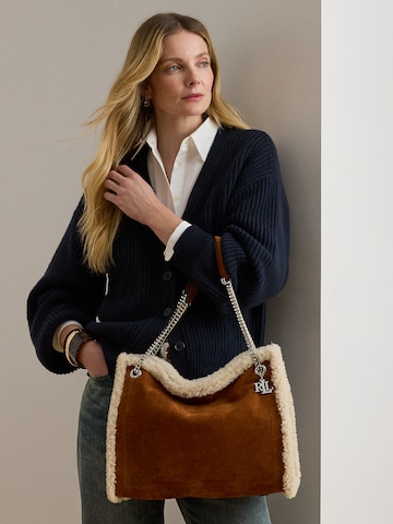 Lauren Ralph Lauren Наплечная сумка в Коричневый