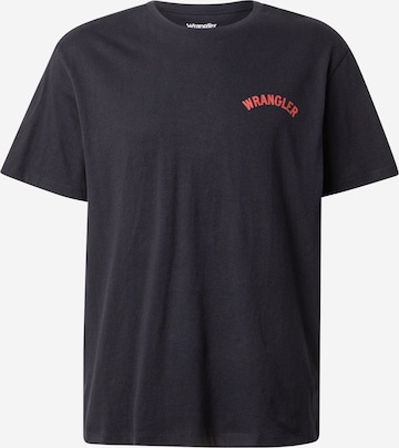 WRANGLER Футболка в Черный: спереди