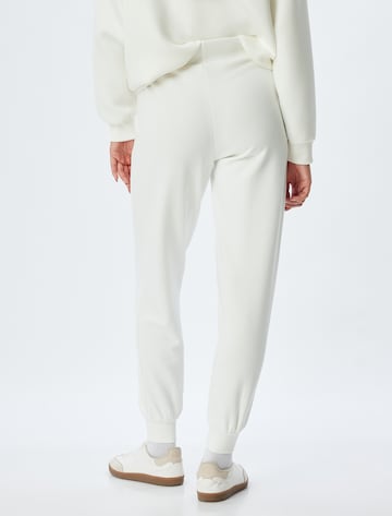 Koton Tapered Trousers in White