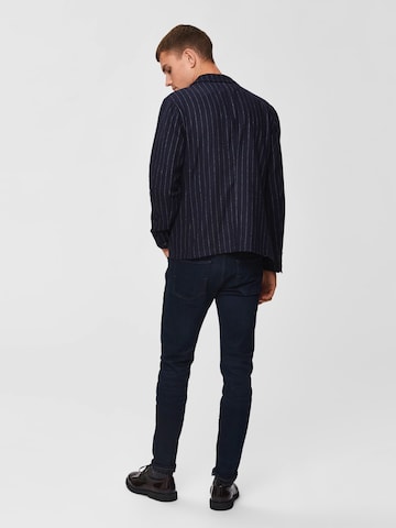 SELECTED - Slimfit Vaquero 'SLHLEON' en azul