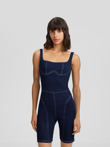 Bershka Jumpsuit in Blau: predná strana