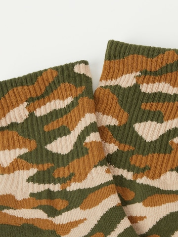 CALZEDONIA Socks in Brown