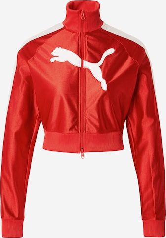 PUMA Training Jacket 'Future T7' in Red: front
