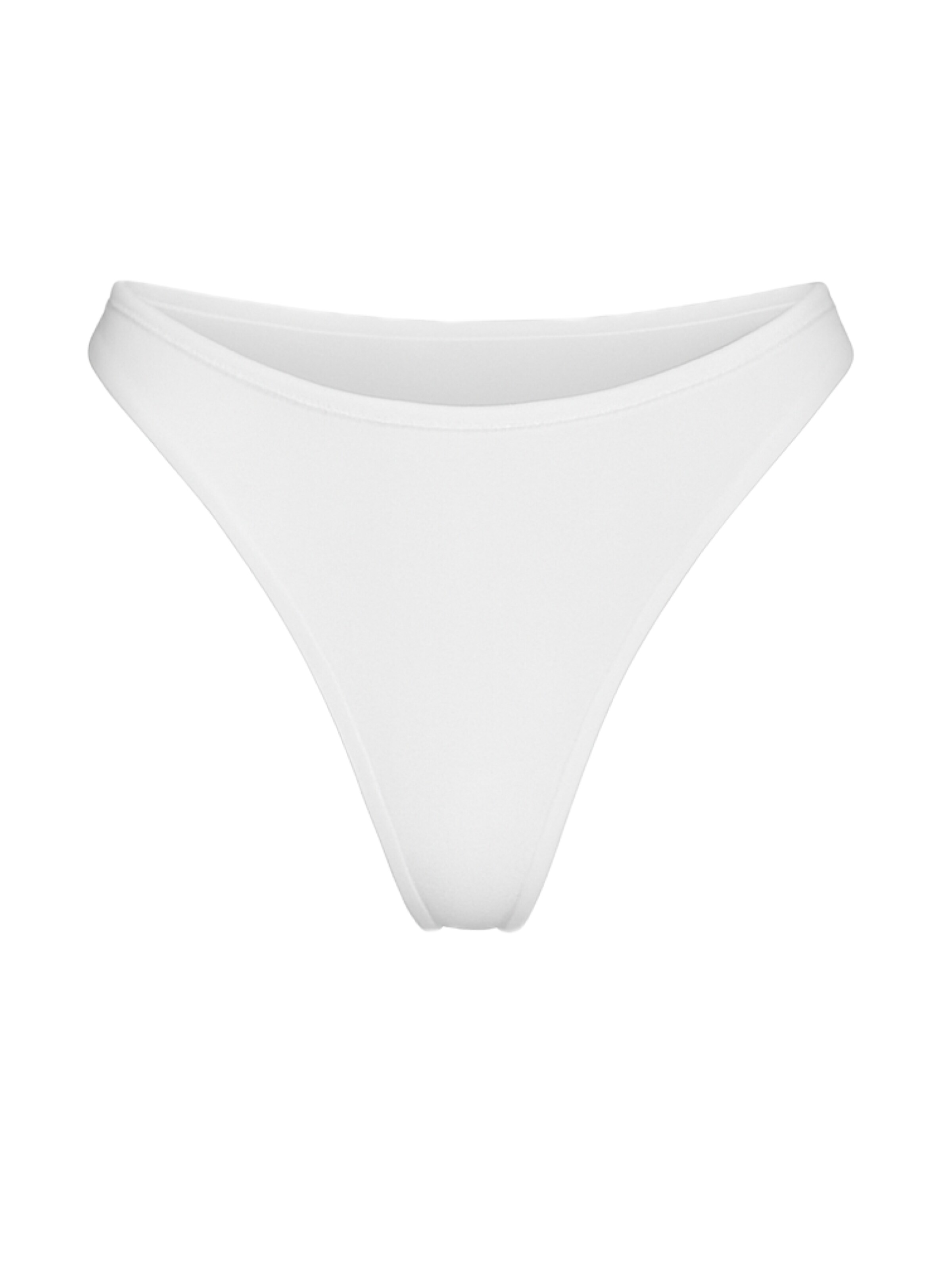 C&City String in Wit: voorkant