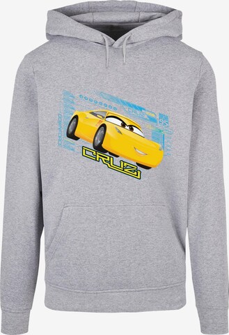 ABSOLUTE CULT Sweatshirt 'Cars - Cruz Ramirez' in Grijs: voorkant