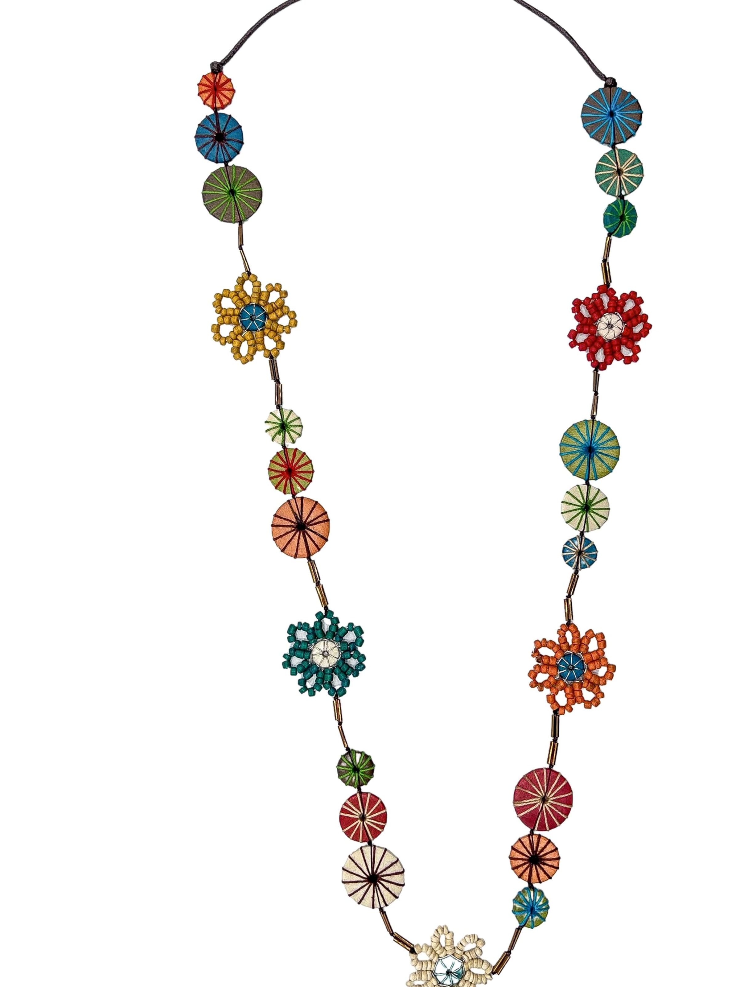 COLLEZIONE ALESSANDRO Necklace 'Esha' in Mixed colors: front