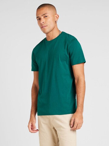 T-Shirt 'SLHASPEN' SELECTED en vert : devant
