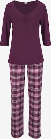 PETITE FLEUR Pyjama in Rot: predná strana