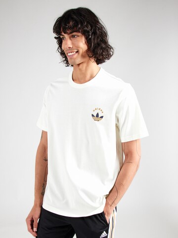 ADIDAS ORIGINALS Shirt in White: front